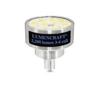 Lumencraft LED Conversion Kit for Maglite Flashlight - 2000 Lumen for 3 D Cell - High Power Upgrade for Maglight with 12x Cree XTE Emitters