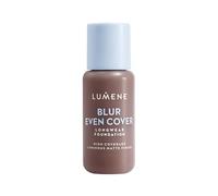 LUMENE Blur Even Cover Foundation | High Coverage, Lightweight Liquid Foundation with Luminous Matte Finish | 16H Longwear | Niacinamide & Nordic Bilberry | Fragrance-Free | Vegan | Shade 10 | 30ml