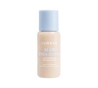 LUMENE Blur Even Cover Foundation | High Coverage, Lightweight Liquid Foundation with Luminous Matte Finish | 16H Longwear | Niacinamide & Nordic Bilberry | Fragrance-Free | Vegan | Shade 0 | 30ml