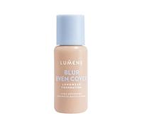 LUMENE Blur Even Cover Foundation | High Coverage, Lightweight Liquid Foundation with Luminous Matte Finish | 16H Longwear | Niacinamide & Nordic Bilberry | Fragrance-Free | Vegan | Shade 1.5 | 30ml