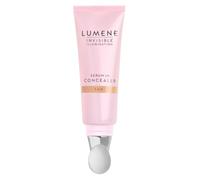LUMENE Invisible Illumination Serum in Concealer | Tan Shade | For Brightening & Concealing Dark Circles | Lightweight, Multi-Use Makeup Infused with Vitamin E for Hydration | Vegan | 10 ml