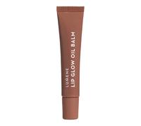LUMENE Lip Glow Oil Balm | Shade 6 Blackcurrant | Hydrating Tinted Lip Oil with Glossy Finish | Nourishing Vegan Formula with Natural Oils | Non-Sticky, Natural Shine | 10ml