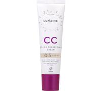 LUMENE CC Cream Color Correcting Cream Foundation | SPF 20 | Medium Coverage | Lightweight and Antioxidant-Rich | Hydrates While Reducing Redness | All Skin Types | Vegan | 30 ml | Light