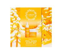 Lumene Nordic-C VALO Feel Good Glow Set - Gifting Skincare Duo with Vitamin C & Arctic Cloudberry, Glow Boost Essence 30 ml + Glow Moisturizer 50 ml