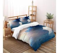 LumeNest Godzilla Battle Bedding Set 3D Design Animal Theme Wildlife Duvet Cover Set 3 Pieces Microfiber Quilt Cover Suitable for Family,couple,children with Pillowcase Super King（260x220cm）
