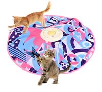 LumenLoMen Interactive Cat Toys,Electric Moving Wand Feather, Fun Mental Stimulation for Bored Indoor Cat Toys, Exercise Kicker Play & Chase for Hide and Seek