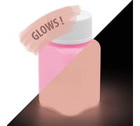 LUMENTICS Glow in the Dark Paint, 100g Pink Glow in the Dark Paint, UV Glow in the Dark Paint, Glow in the Dark Wall Painting