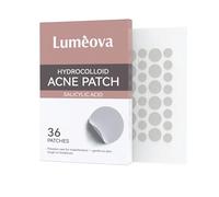 Lumèova Paris - Acne Anti-Pimple Patch - Day & Night - Hydrocolloids, Salicylic Acid & Tea Tree - Absorbs Impurities from 6 Hours in Discretion - Box of 36 Patches
