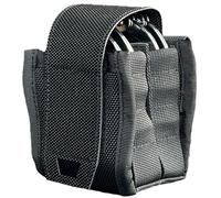 LUMERAM Heavy Duty Double Handcuff Pouch for Duty Belt - Perfect MOLLE Handcuff Case for Vest - Compatible with ASP/Hinged/Chain/Folding Rigid