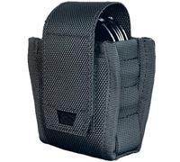 LUMERAM Heavy Duty Molle Handcuff Pouch - Perfect Handcuff Case for Duty Belt or Molle Pouch for Vest - Compatible with ASP/Hinged/Chain/Folding Rigid