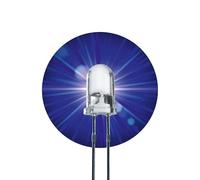 Lumetheus LEDs 5 mm Colour blue Extra Super Bright 20.000 mcd 25 pieces 2-3 Volts 2 Pin Light Emitting LED Diode