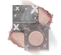 Lumi Glow Pressed Highlighter with Shea Butter & Vitamin C | Radiant Finish | Face Makeup for Natural Glow & Shine | Shade: The Moon | 3.5g