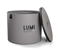 LUMI Ice Bath POD PRO Barrel | Reinforced Inflatable Wall Cold Plunge Tub | 450L Full Body Water Plunge | Air Gap Insulation Technology | Thermo Lid | Easy Installation