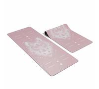 LUMI Therapy Yoga Mat | Eco Wolf Pink |Cushion Eco Friendly Non Slip Yoga Mat | Collaboration with Luna & Wolf - the leaders in Yoga Mats