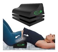 Lumia Wellness Lumbar Traction Block, Chiropractic Back Stretcher for Pain Relief, Lumbar Decompression, Lumbar Lordosis & Thoracic Kyphosis Correction
