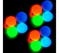 LumiBall - LumiBalls Sticky Balls for Ceiling & Wall, Lumi Balls Glow in The Dark,Stress Balls for Kids and Adults (12-pack)