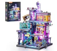 Lumibricks Cyberpunk Game Stack Lighting Building Set - 2,580 Pieces, Modular Construction with Detachable Mechanisms, for Adult Enthusiasts and Sci-Fi Fans