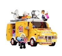 Lumibricks Graffiti Crew Clamping Blocks with LED Lighting, Modular Model for Adults, Creative Gift