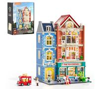 Lumibricks Toy Store Building Set with Light,3086Pcs, Modular Building,2-in-1 Bauhaus & Dollhouse, Gift Idea for Teenagers & Adult Toy Fans, L9100