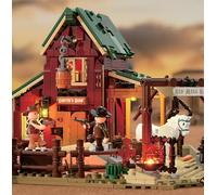 Lumibricks Wild West Ranch Duel Building Sets