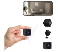 LUMICAST Mini Spy Camera, Wireless Hidden indoor Camera for Home Security, Baby Monitor, Pet Watching with Night Vision, Motion Detection and Push Alerts