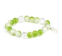 Lumidara Blue-and-White Porcelain Bracelet with Gradient Design and With fortune pendant,Suitable for Women to Wear,Bracelet Gifts For Women, 12pcs 8cm/0.31in-12pcs 10cm/0.39in+5pcs 8cm/0.31in, Resin