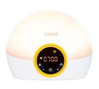 Lumie Bodyclock Rise 100 Wake-Up Light Alarm Clock, White & Yellow