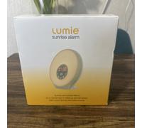 Lumie Sunrise Alarm - Sunrise Wake-up Alarm, Sunset Sleep Feature, Sounds and Mood Lighting, White