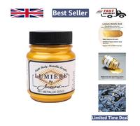 Lumiere 2.25oz Metallic Gold Paint - Smooth Application for Creative Endeavors