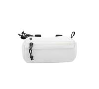 Lumiere & Co. Bike Handlebar Bag - Durable, Multiple-Size Options and Multi-Color Options -Dual Elastic Straps, Clips & Hook & Loop Attachments (Medium, Yellow)