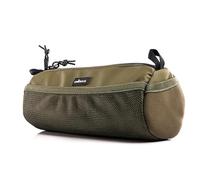Lumiere & Co. Bike Handlebar Bag - Minimalist Design - 3 Size Options, Multiple Colors - Clip Straps, Shoulder Strap- (Green, Medium)