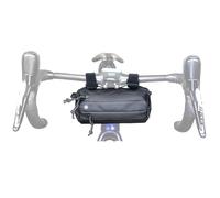 Lumiere & Co. Bike Handlebar Bag - Minimalist Design - 3 Size Options, Multiple Colors - Clip Straps, Shoulder Strap - (Black, Small)