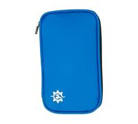 Lumiere & Co. Cycling Wallet Waterproof | Biking Wallet and Cycling Pouch for Jersey | Phone Pouch for Bicycle with Zipped Pockets (Blue, Small)