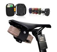 Lumiere & Co. Falcon Magnetic Saddle Bag - 0.37L | 5"x 3"x 1.5" | Sleek Minimalist Design, Fast Magnetic Buckle Attachment | Cycling Bike Bag (Cream, Small)