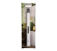 lumiere refillable candle lighter long reach (White)