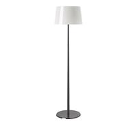 Lumiere Xxl Floor Lamp Chrome & White with Dimmer