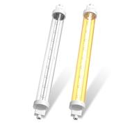 LumiGo 2 X 500W Gantry Lights Jacketed Food Lamp 220MM, 240V R7S Food Heat Lamp Bulb Food Safe Catering Bulbs R7S Halogen Food Heater Bulb for Canteen Buffet Catered Events Kitchen Restaurant