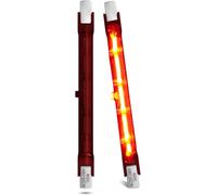 LumiGo 2 X 500W R7S Ruby Heater Bulbs, 118MM Infrared Heating Lamp 240V Dimmable Patio Heat Lamp Heat Bulb for Heatmaster U3, Heatmaster R7 Heater, Indoor/Outdoor Garden Warmer