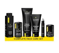Lumin - The Complete Skincare Gift Set for Men: 6 Piece Kit to Help with Clogged Pores, Dark Circles, Fine Lines, Wrinkles, Dryness, and Acne Scars - Achieve Your Best Look