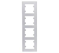 Lumina Intense Series Frame (WL5642) 4 Vertical Silver Elements