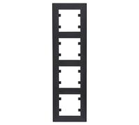 Lumina Intense Series Frame (WL5643) 4 Vertical Elements Black