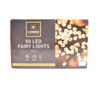 Lumina LED Fairy Solar Lights 50 Assorted Colours