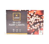 Lumina LED Fairy Solar Lights 50 Assorted Colours