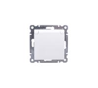 Lumina Single Socket with/u 16A with Flap IP20 White WL1120