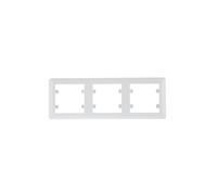 Lumina Soul Triple Frame Horizontal White WL5230