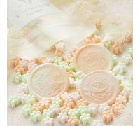 LuminaCreek 100pcs Seal Stamp Bead Vintage Five(1488186 130pcs)