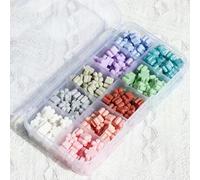 LuminaCreek 100pcs Seal Stamp Bead Vintage Five(1488198 200pcs)