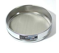 LuminaCreek 1pc Test Six Standard Laboratory Sampling Inspection Pharmacopeia Sieve 304 SUS Filter Mesh Frame Chromed Diameter 20 cm 12-200(200 mesh)