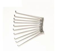 LuminaCreek 36 Pcs/lot 9G Diameter 3.5mmX100-225mm mm Retrofit Off-Road 304 Stainless Steel E-Bike Motorcycle Wheel Spokes(3.5mmX215mm)