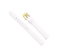 LuminaCreek 8-22mm Full Grain Cowhide Leather Watch Strap for Men and Women.General Replacement Strap(White gold,20 mm)